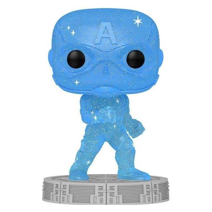 Funko POP! - Infinity Saga: Captain America (Blau) (57614)
