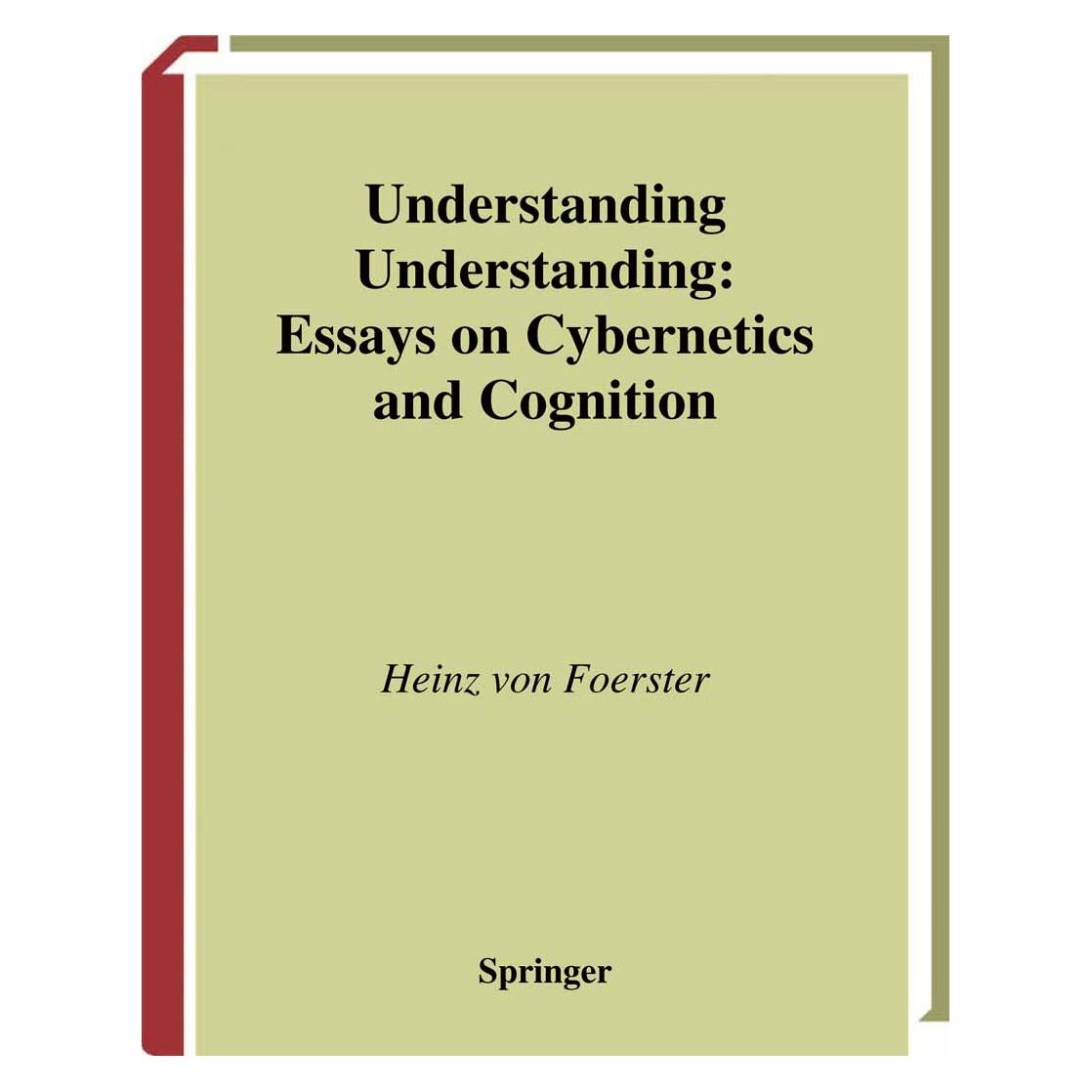 Springer Understanding Understanding (Englisch, Softcover, Heinz von Foerster) (8883677)