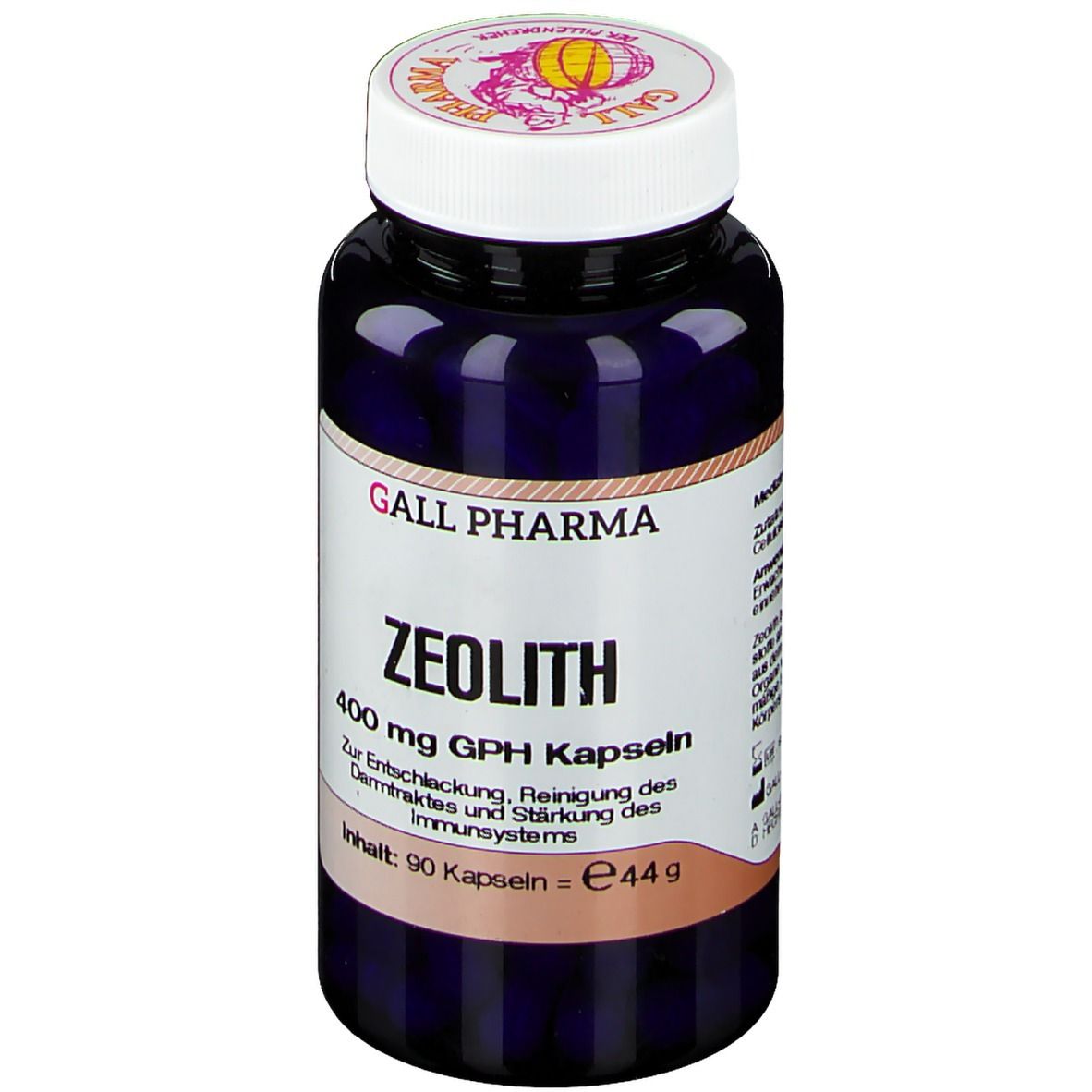 Zeolith 400 mg GPH Kapseln 90 St