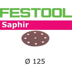 FESTOOL Schleifscheiben Saphir STF Ø125mm 8-Loch P24, 25Stk.