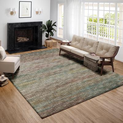 Addison Rugs Indoor/ Outdoor Marston Dynamic Transitional Striped Washable Area Rug