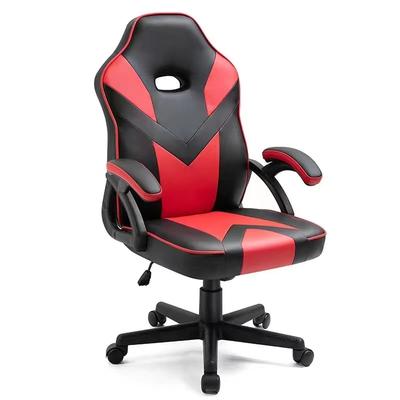 Wellhome Universal Gaming Bürostuhl Rot mit Armlehnen