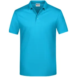 Basic Polo-Shirt "JN792" - 4XL - turquoise