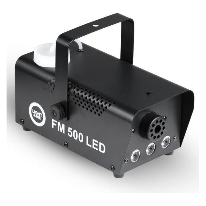 Light4Me FM 500 LED V2 - 500-W-Rauch-/Nebelmaschine mit 3x1-W-RGB-Lichteffekt (FM 500 LED V2)