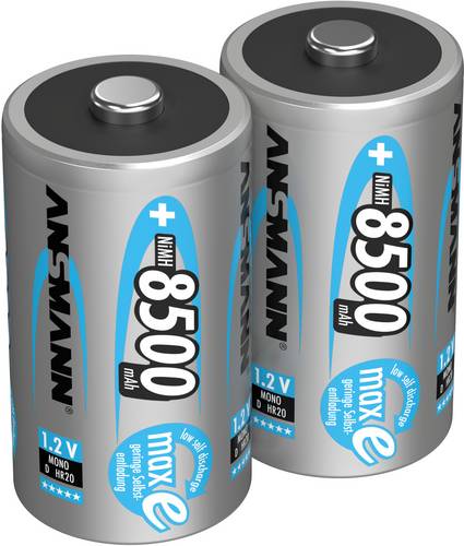 Ansmann maxE HR20 Mono (D)-Akku NiMH 8500 mAh 1.2 V 2 St.