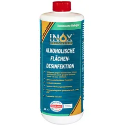 Flächendesinfektion Inox gebrauchsfertig 1 L wirksam gegen Bakterien, Viren und Pilze, begrenzt viruzid
