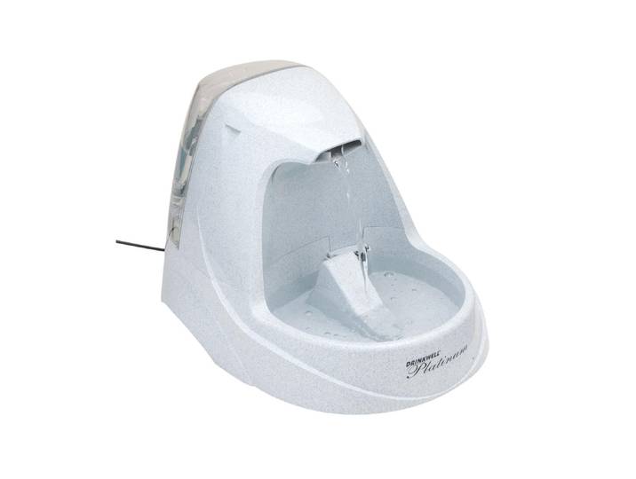 Wasserspender PETSAFE Drinkwell Trinkbrunnen Platinum 5 l , grau, Haustiertränken, Wasserspender