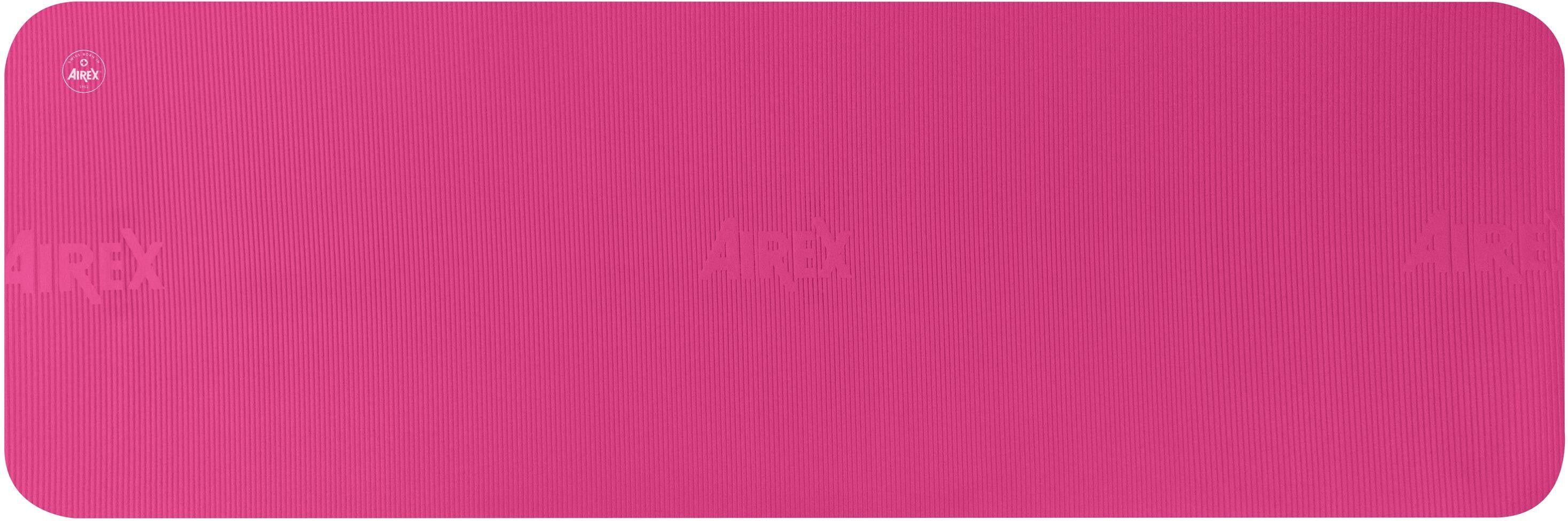 Trainingsmatte AIREX "Fitline 140", pink, Sportmatten, B/H/L: 60cm x 1cm x 140cm, Trainingsmatte, B:60cm H:1cm L:140cm pink B/H/L: 60cm x 1cm x 140cm