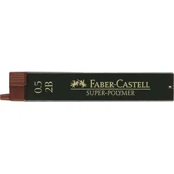 FABER-CASTELL Bleistiftminen 2B 0.5 mm schwarz