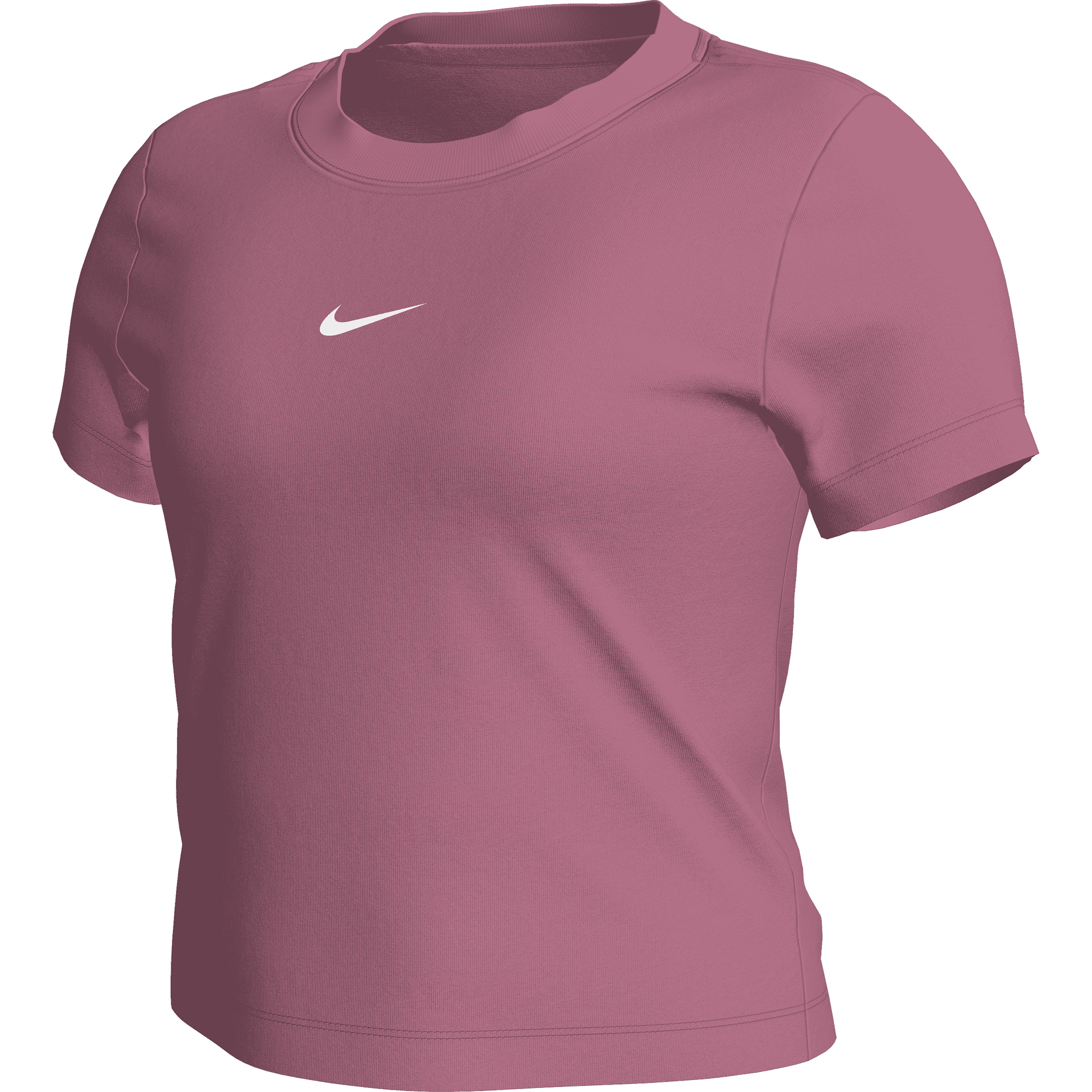 Nike Nsw Crop Kinder T-Shirts pink Größe XL Lifestyle Elastisch