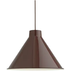 Muuto Top LED Pendelleuchte, Ø 38 cm, deep red