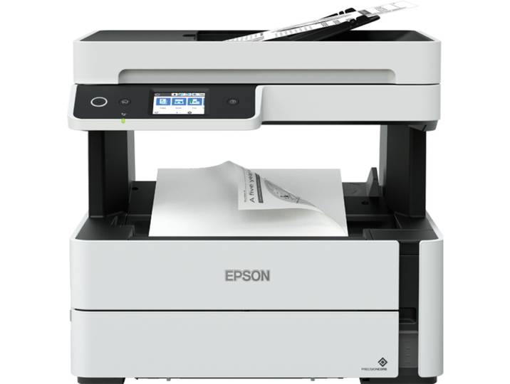 Epson EcoTank ET-M3180, Jet d'encre, Impression mono, 1200 x 2400 DPI, A4, Impression directe, Noir, Blanc C11CG93402