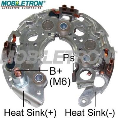 MOBILETRON Gleichrichter, Generator rn48 117mm