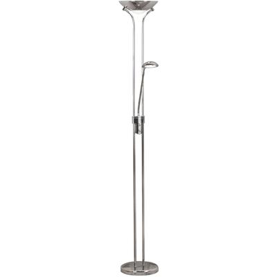SEARCHLIGHT Stehlampe "Mother & Child Floor Lamp", silber (chrom), 1, Ø 25,4cm H: 180cm, 1 Stk., Leuchten, Stehlampe