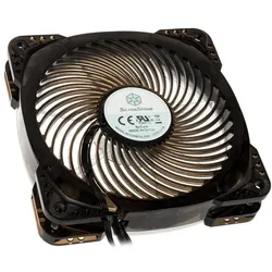 Silverstone SST-AP124-ARGB, RGB Lüfter (120 mm, 1x), PC Lüfter, Schwarz, Transparent