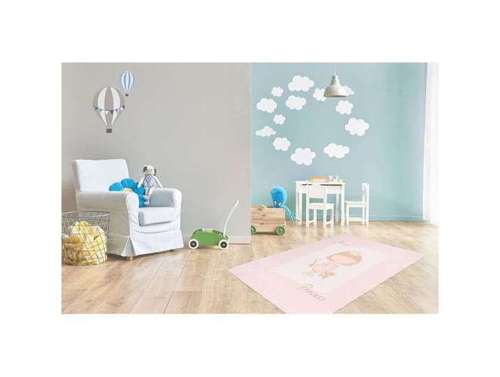 Tapis enfant Bambini 300 II 120 x 170cm Rose foncé