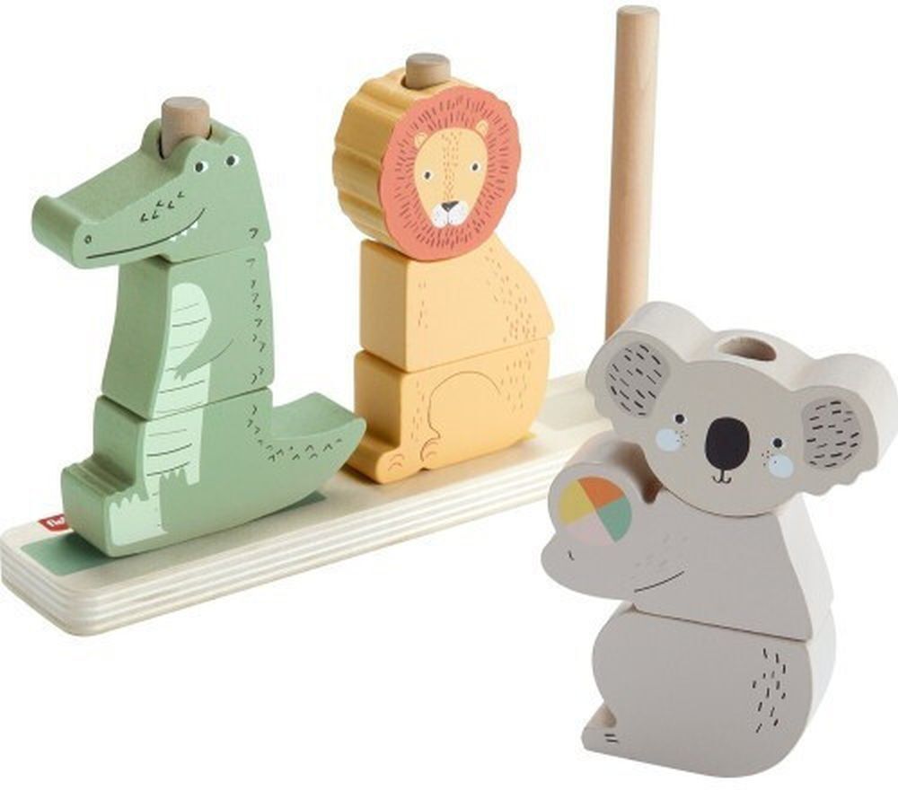 Fischer-Price: Wooden Stack & Sort Animals (HXV04)