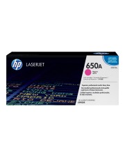 HP 650A Magenta Original LaserJet Tonerpatrone für Color Enterprise CP5520 CP5525 M750 (CE273A)