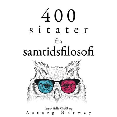 300 sitater fra samtidens filosofi - Emil Cioran,Gaston Bachelard,Albert Einstein,Nicolas de Chamfort, Audio, 9782821162778