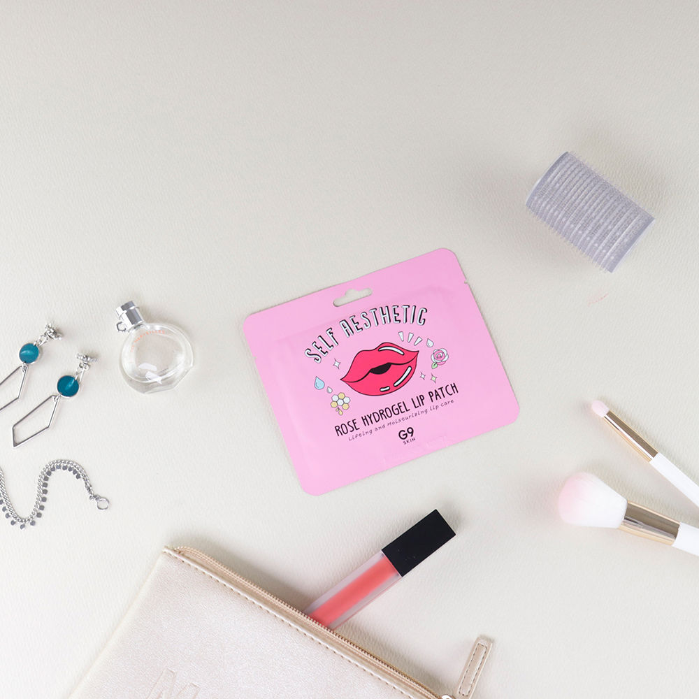 G9 Skin Self Aesthetic patch lèvres hydrogel rose 3 gr