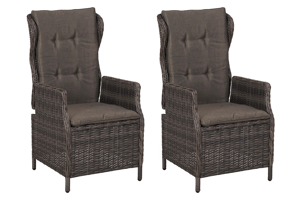 MERXXHANDELS Saviano Sessel, 2er Set Hochlehner 16980446
