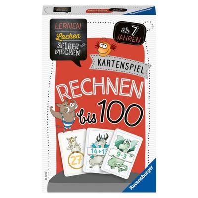 Lernen Lachen Selbermachen: Rechnen bis 100 - Kartenspiel ab 7 Jahre