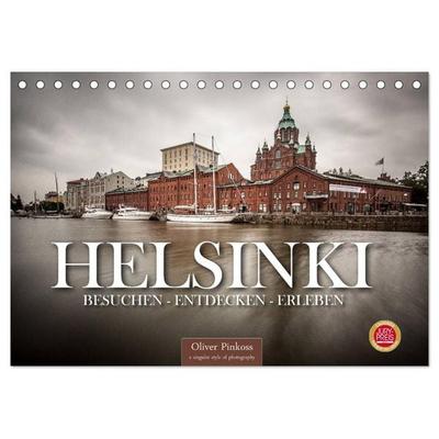 Helsinki / Besuchen - Entdecken - Erleben (Tischkalender 2026 DIN A5 quer), CALVENDO Monatskalender