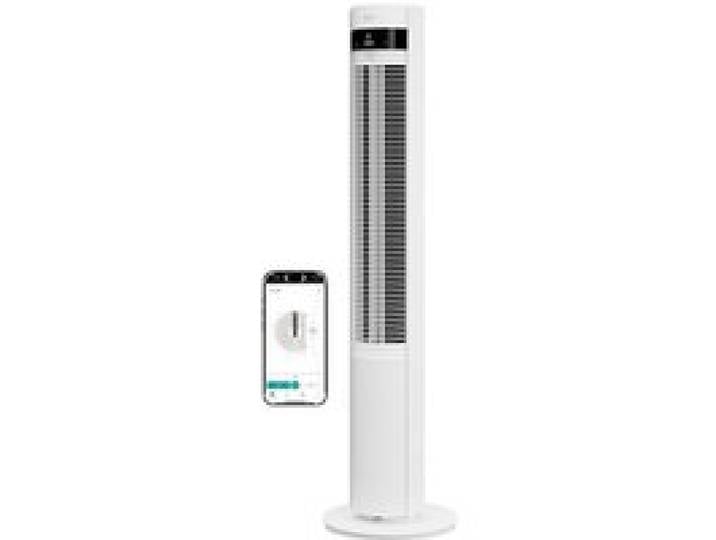 Duux Elevate Smart – Ventilateur Colonne Silencieux avec Ioniseur – 26 Vitesses & Mode Nuit - Blanc