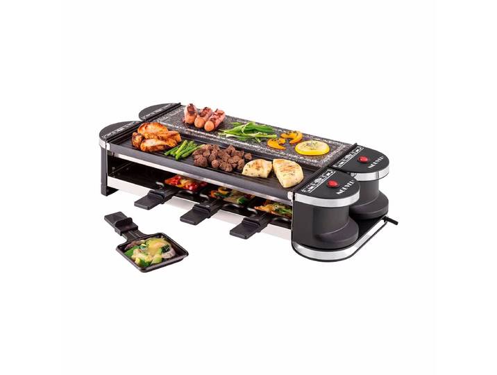 Nouvel Docking-8 Raclettegrill – Raclette Ofen/Raclette Grill – schwarz