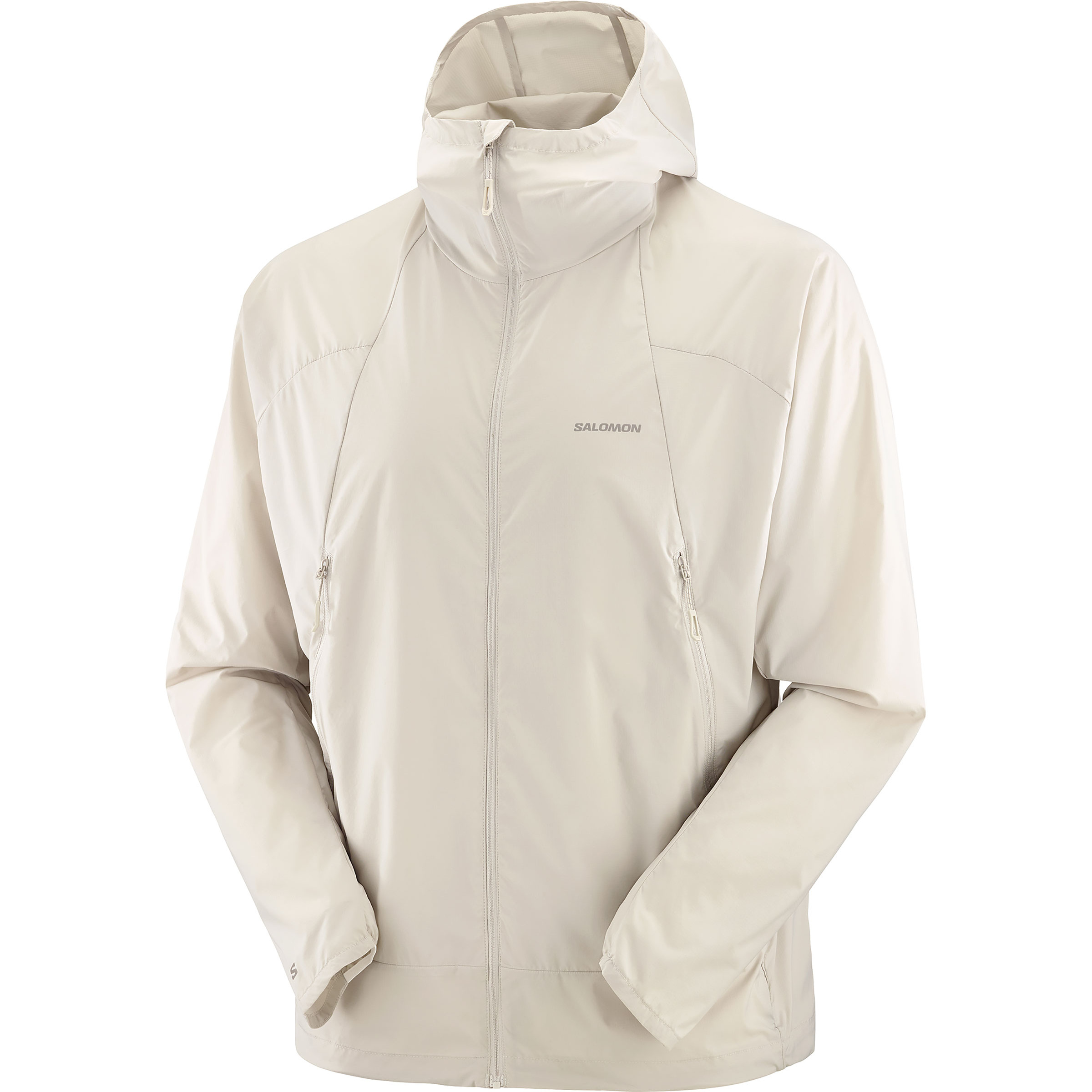Salomon Outwind Herren Fahrradjacke beige Größe XL Trekking Elastisch