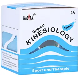 Nasara Kinesiologie Tape 5 cmx5 m blau 1 St