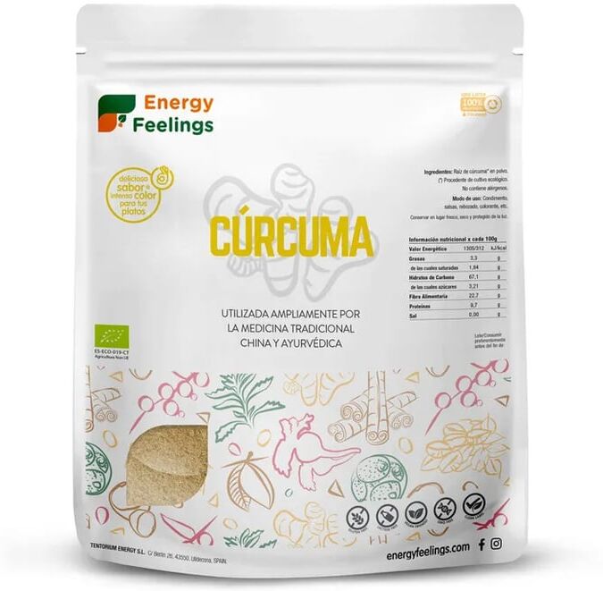 Energy Feelings Cúrcuma En Povo Eco 1 Kg