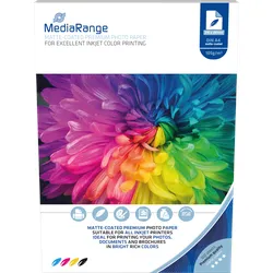 MR INK116 - DIN A4, Inkjet, Fotopapier, matt, 105 g/m2, 100 Blatt
