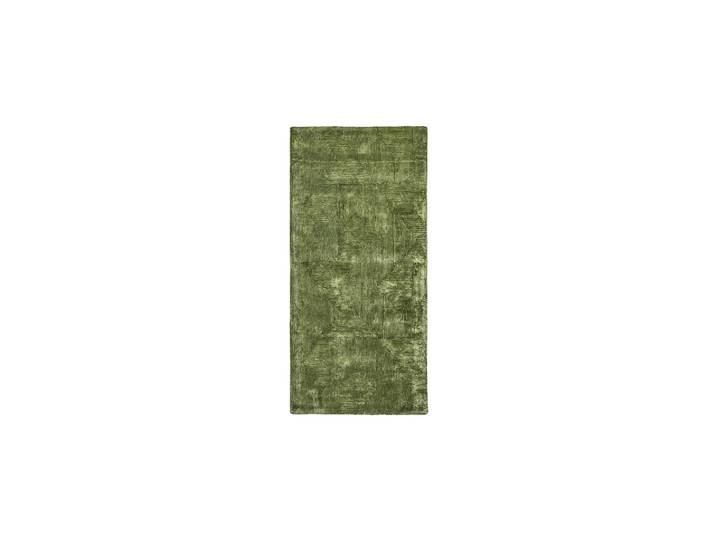 Tapis 90x200 cm Viscose Vert Shine
