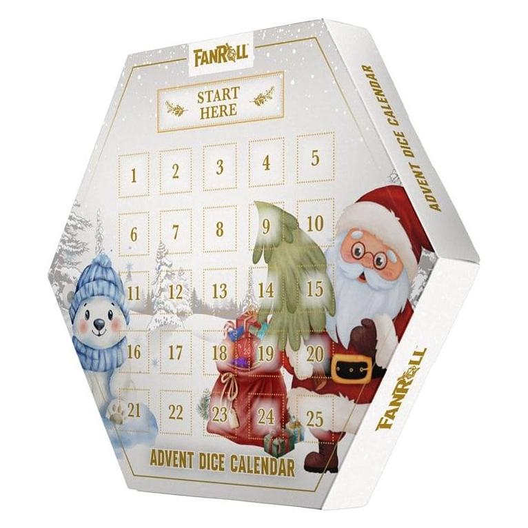 FanRoll calendrier de l'Avent Holiday Dice 2026 (25 Türchen) (FNRL1006)