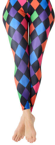Leggings "Raute", bunt