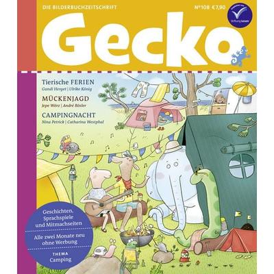 Gecko Kinderzeitschrift Band 108, Taschenbuch von Gundi Herget,Jepe Wörz,Nina Petrick,Ina Nefzer,Heike Haas, Rathje & Elbel GbR, 978-3-911209-07-6