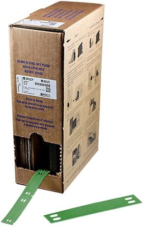Brady BM-10x60-7643-GN etiquetas de poliuretano verdes 10 mm x 60 mm