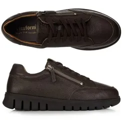 VITAFORM Herren-Sneaker Hirschleder Reißverschluss flexible Laufsohle