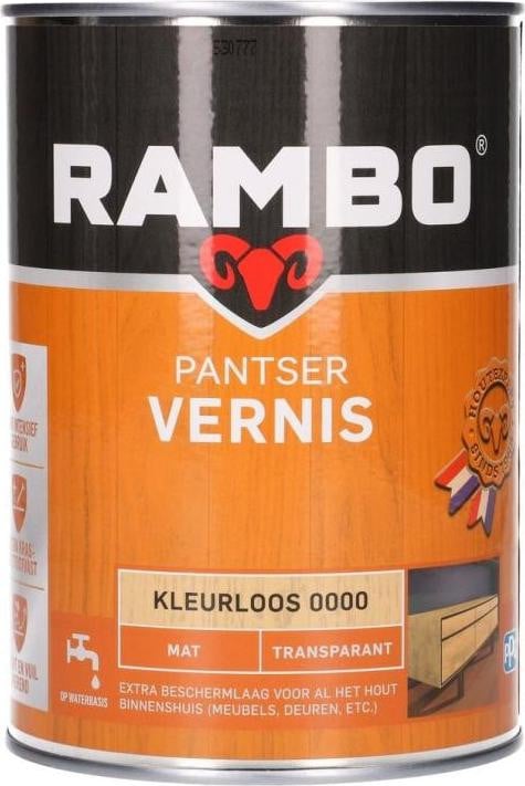 Rambo Pantservernis Transparant Mat 1,25 l