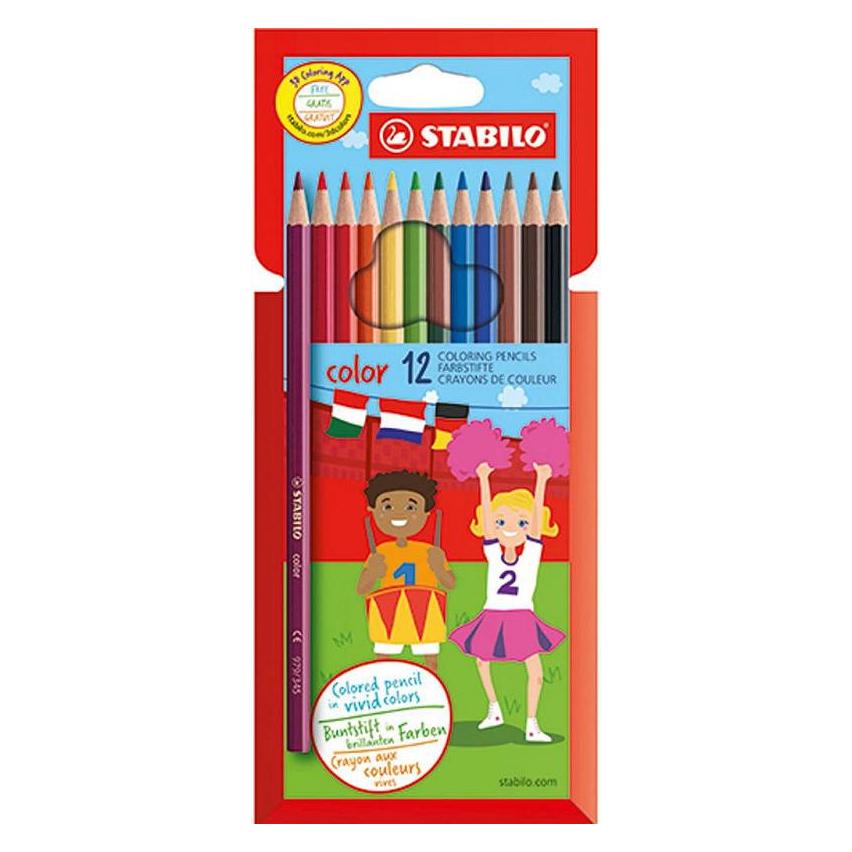 Stabilo Color-12 Farben (12x) (1912/7711)