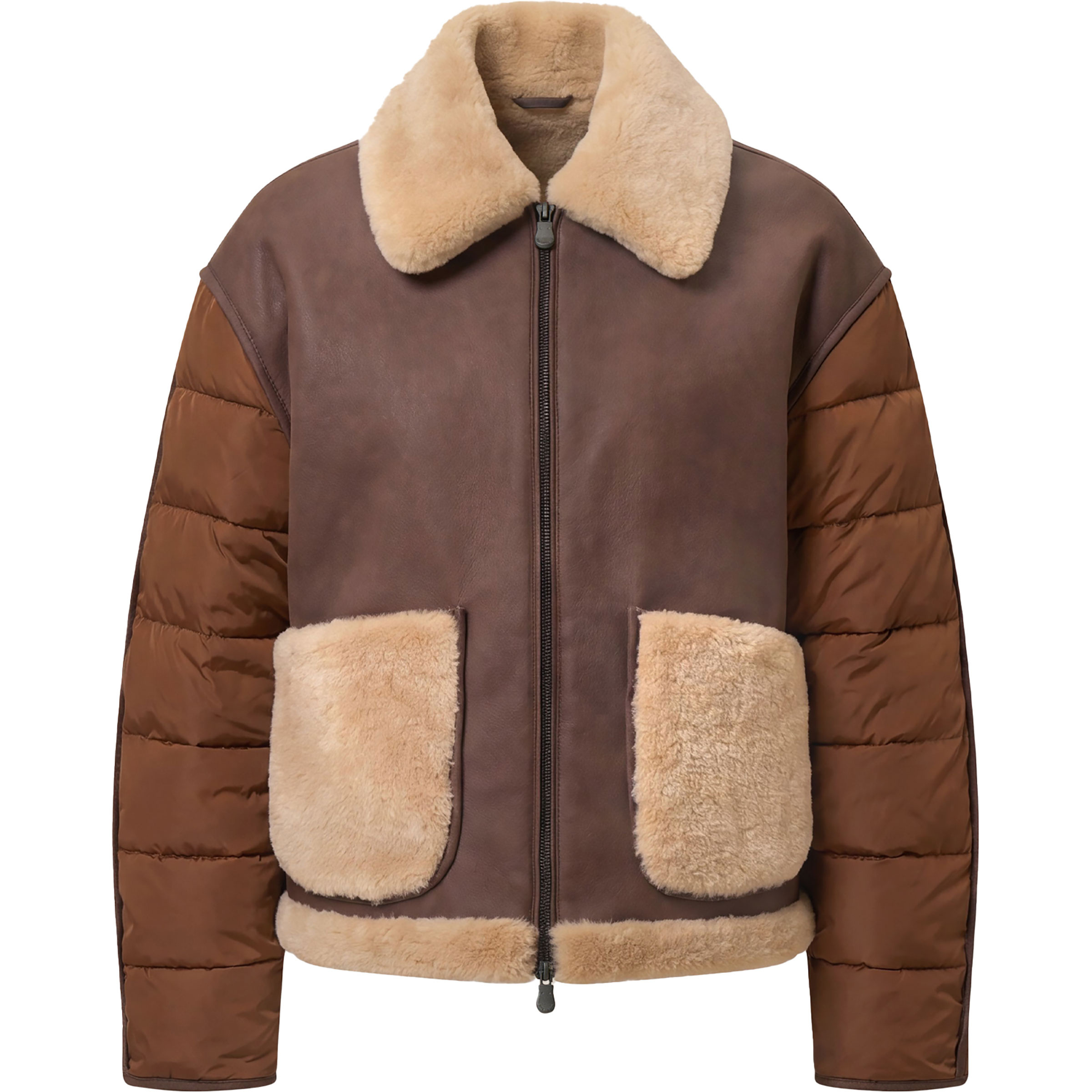 Save the Duck Josette Damen Isolationsjacke braun Größe M Lifestyle
