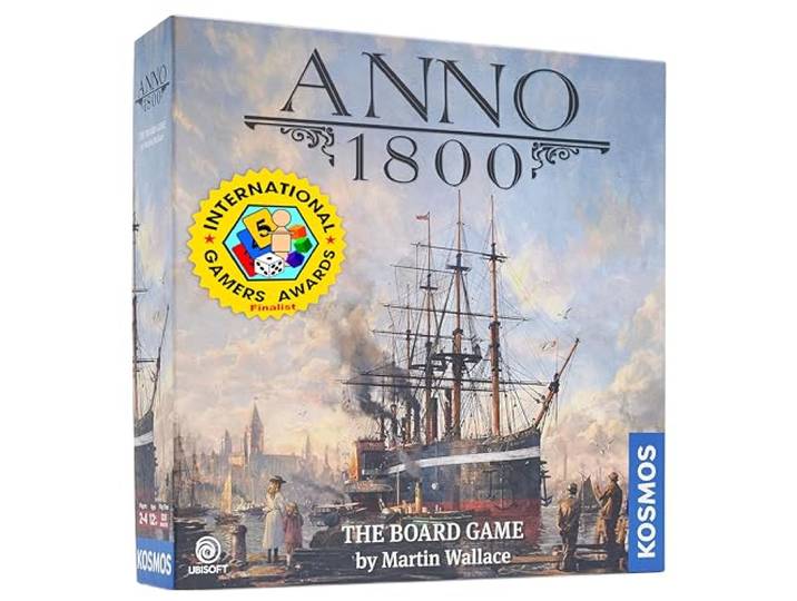 Thames & Kosmos, 680428, Anno 1800, Board Game, Strategy Game, Ubisoft Entertainment, Martin Wallace, 12 +