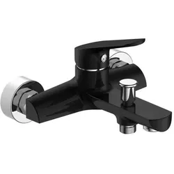 DM-San Duschmeister Sano 104 Badewannen Armatur schwarz - Badewanne