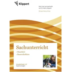Haustiere - Bauernhoftiere, Schulbücher von Renate Maria Zerbe