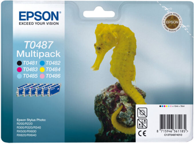 TINTEIROS EPSON T0487 MULTIPACK