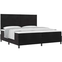 vidaXL, Boxspringbett, Bettmatratze (200 x 200 cm)
