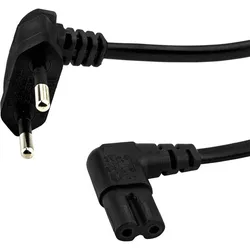 E+P Elektrik Netzkabel gewinkelt NW 1/5