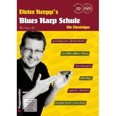 Dieter Kropp's Blues Harp Schule, Set von Dieter Kropp, Voggenreiter, 978-3-8024-0659-1
