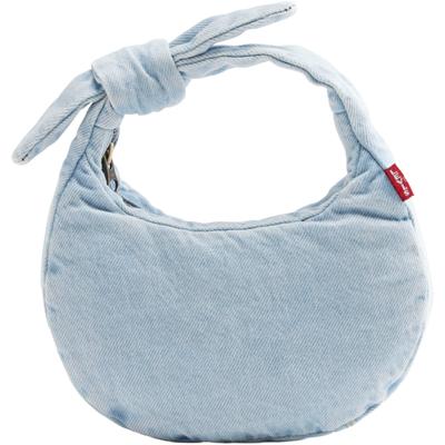 Mini Bag LEVI'S, Damen, clouds indigo wash 12, Web, Baumwolle, Taschen, mit Knoten-Henkel